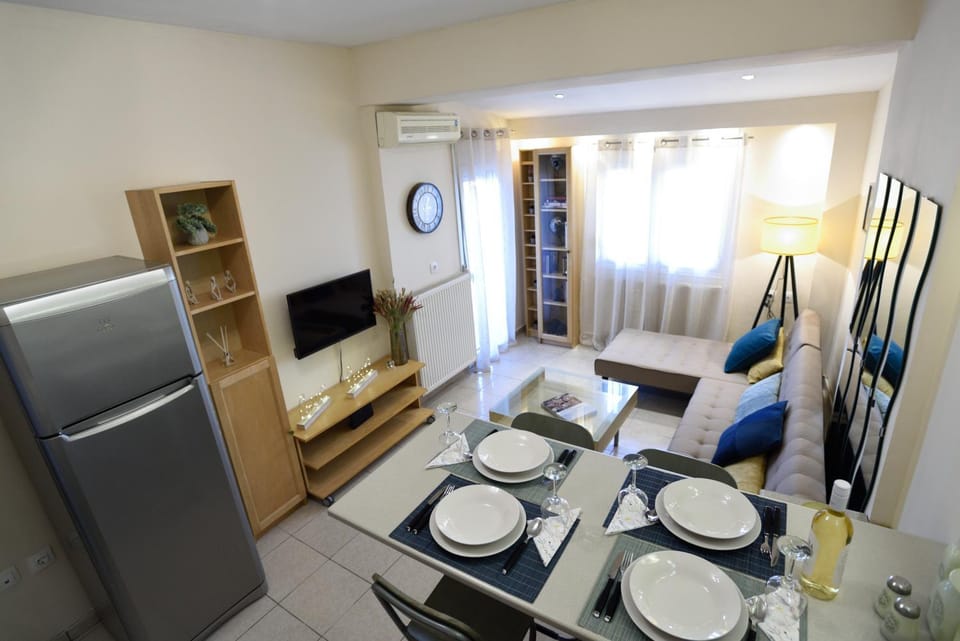 Seating area, air conditioner