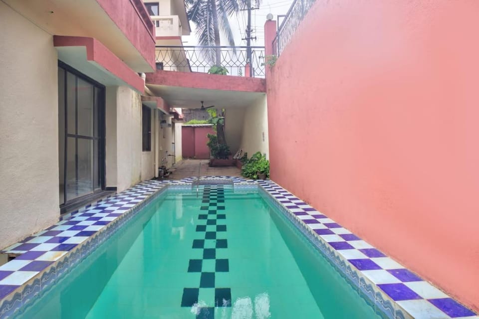 Hilltop 3BHK Villa With Swimming Pool Near Candolim Villa in Goa, India