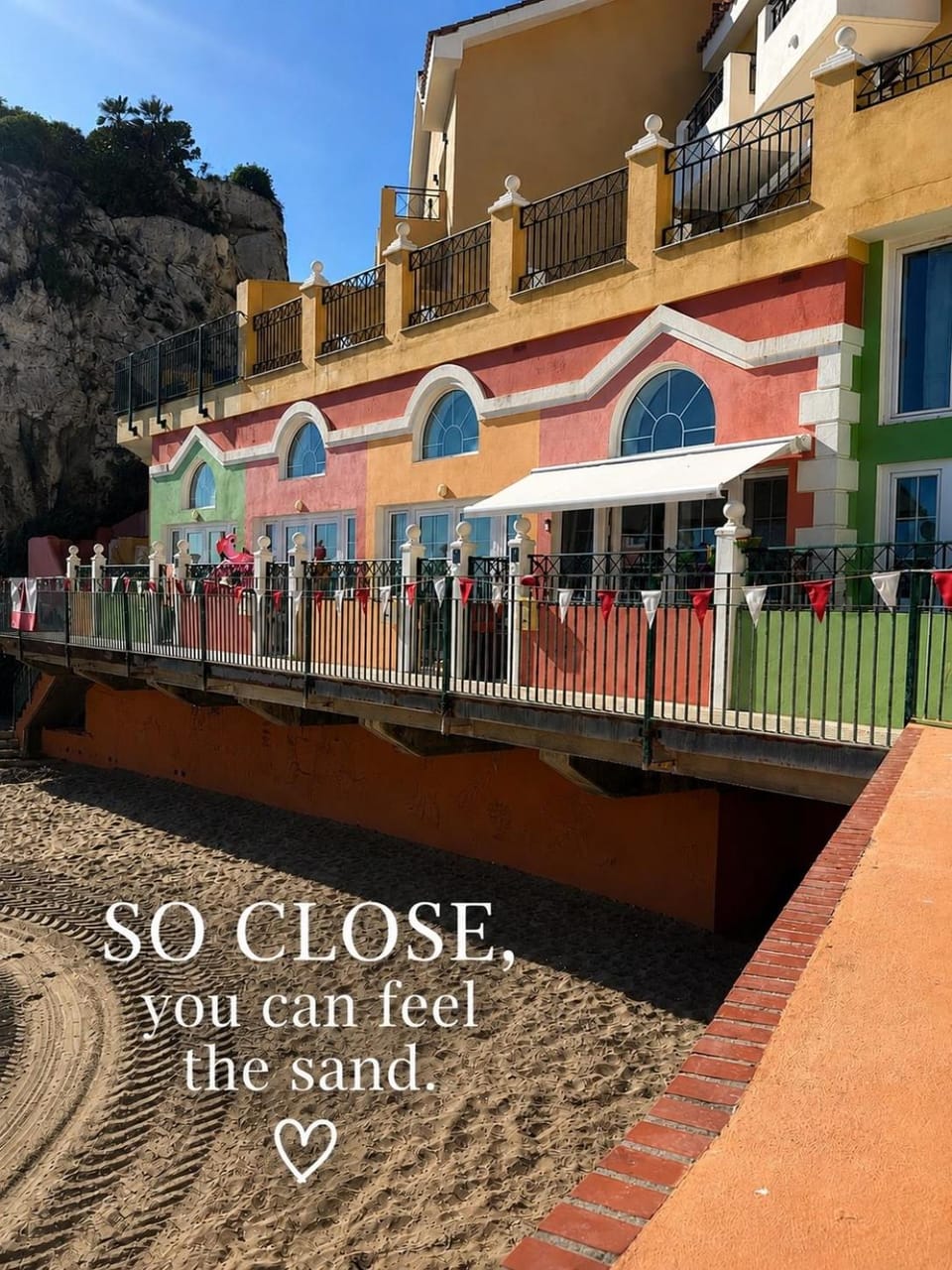 Luxury Catalan Bay Beach House - Sea + Rock Views Apartment in Gibraltar