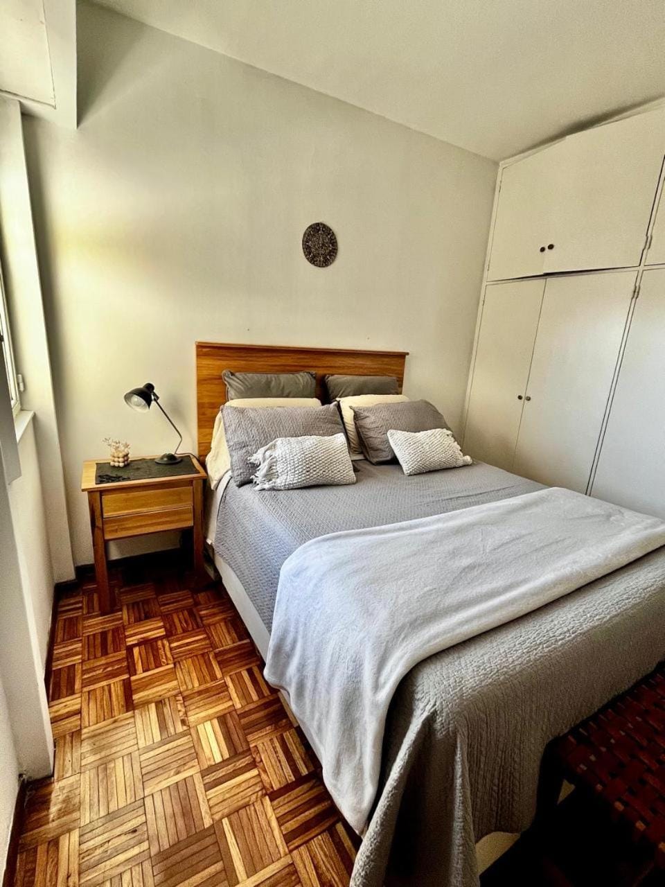 Bed, Photo of the whole room, Bedroom, wardrobe
