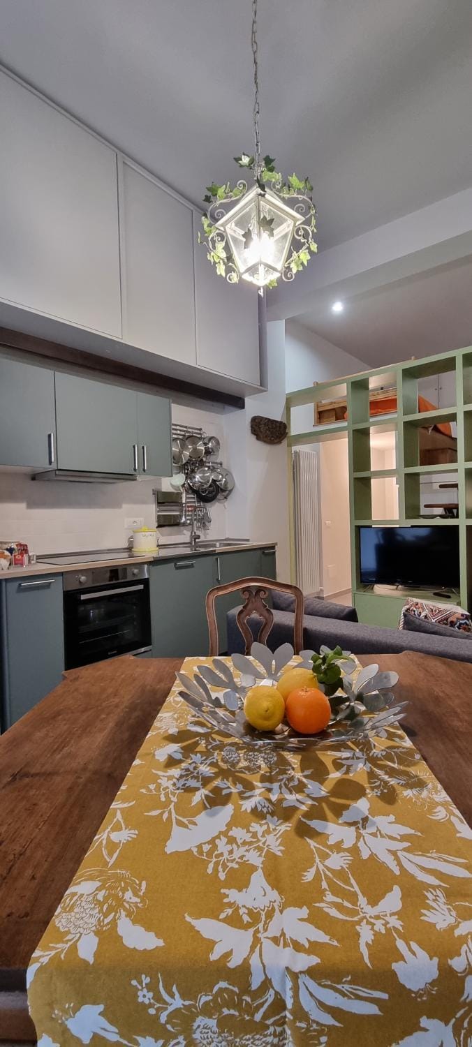 Kitchen or kitchenette, Dining area, minibar, pet friendly, stove