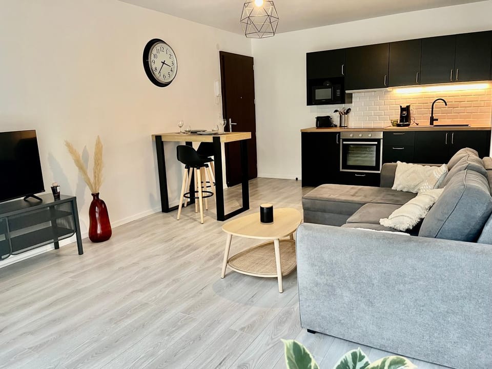 TV and multimedia, Kitchen or kitchenette, Living room, Seating area, Dining area, minibar, stove