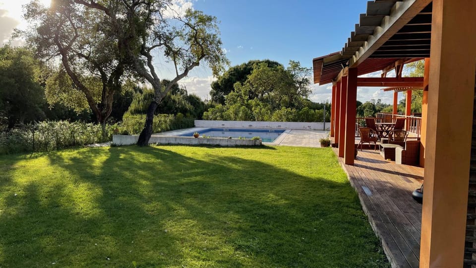 Natural landscape, Garden, Garden view, Pool view