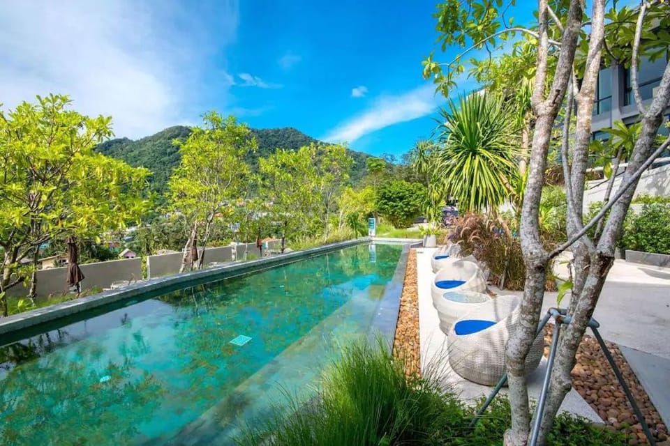 Day, Garden view, Mountain view, Pool view, Swimming pool, sunbed