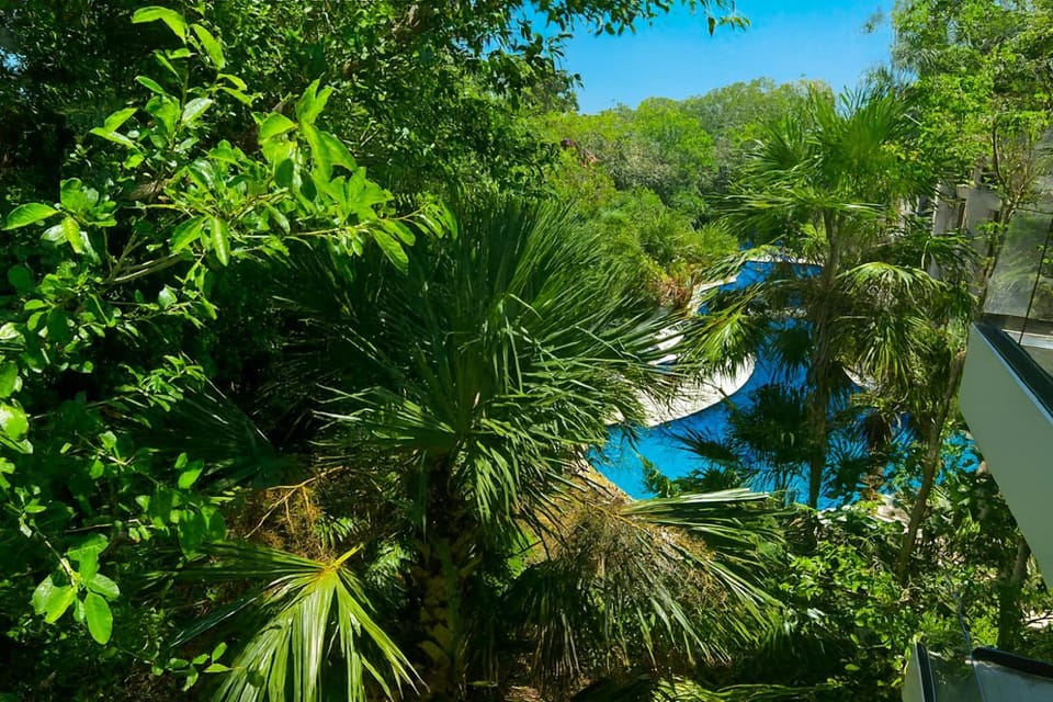 Spring, Day, Natural landscape, Garden, Garden view, Pool view, Swimming pool