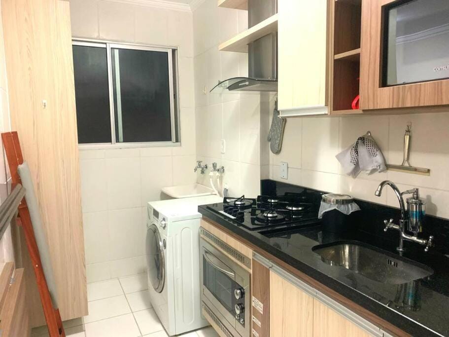 Apto 2Q Centro Wifi Shopping Garage Apartment in State of São Paulo