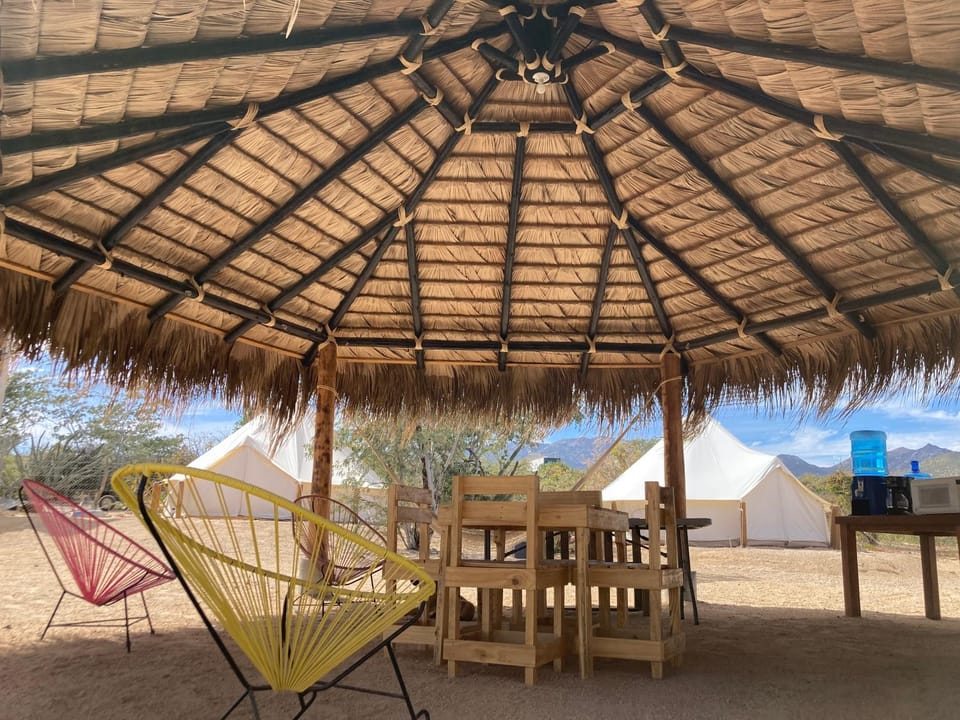 Camper with A/C - Glamping 3 Idiomas Campground/ 
RV Resort in Baja California Sur