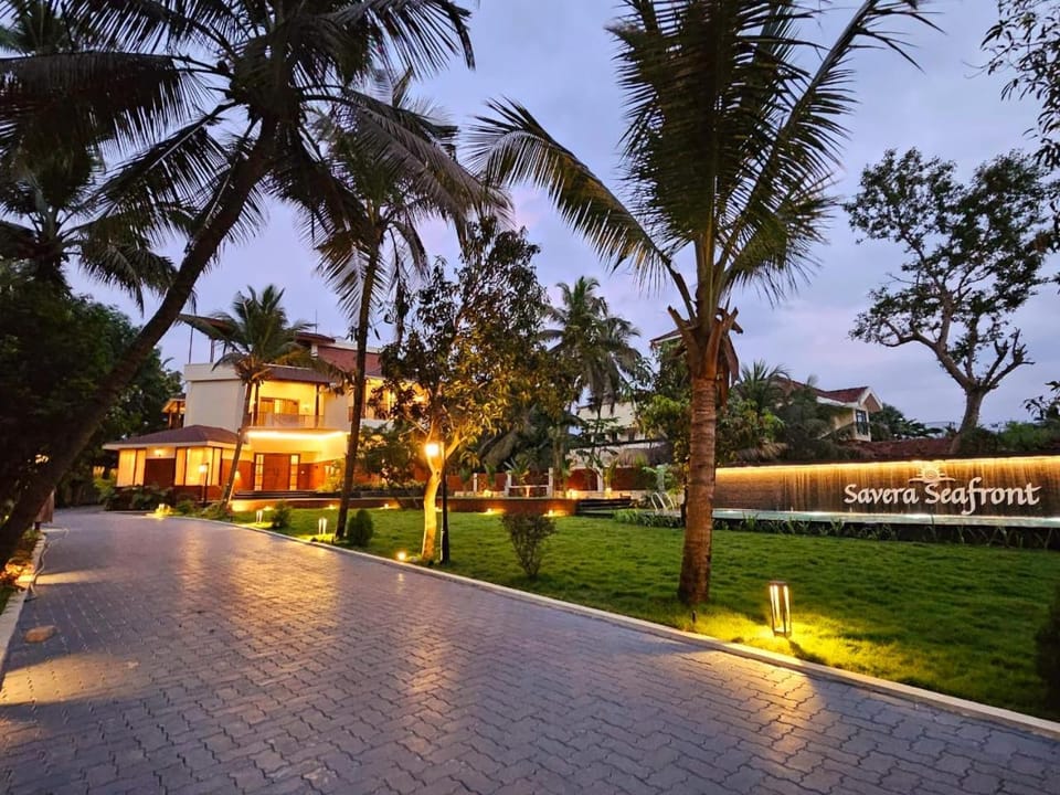 Natural landscape, Garden, Pool view, Sea view, Sea view, Swimming pool, Sunset