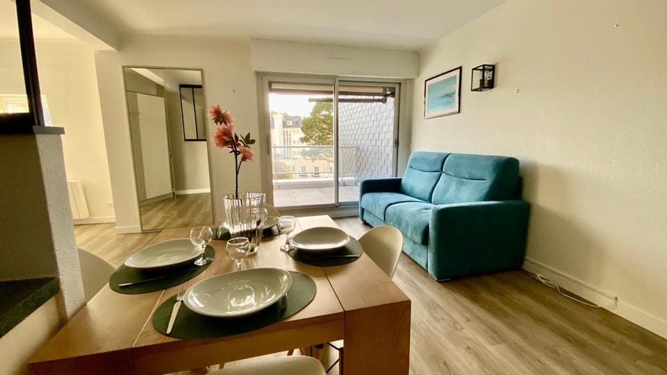 Studio avec terrasse vue Mer et Parking Apartment in Bénodet