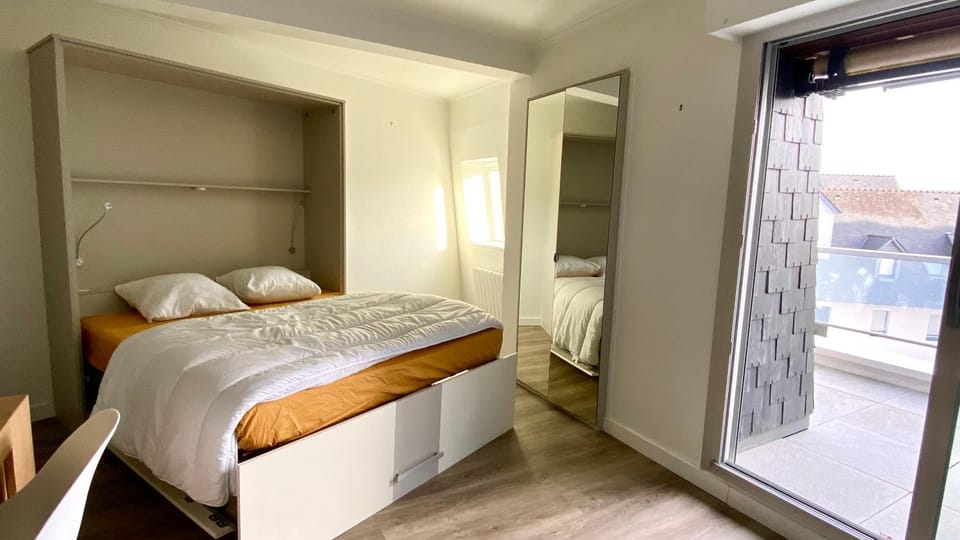 Studio avec terrasse vue Mer et Parking Apartment in Bénodet