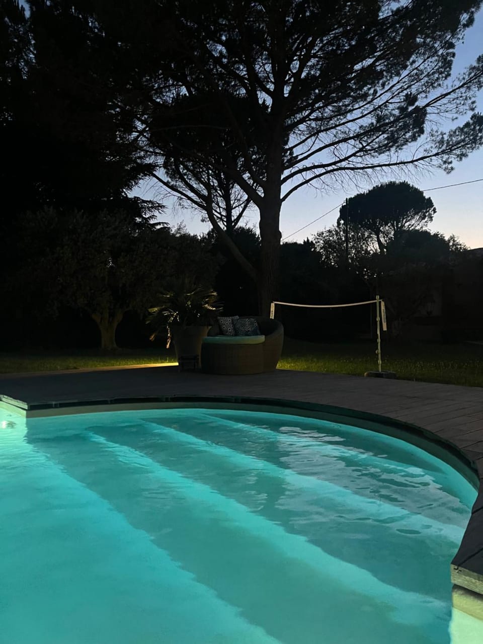 Day, Natural landscape, Pool view, Swimming pool, Sunrise, Sunset