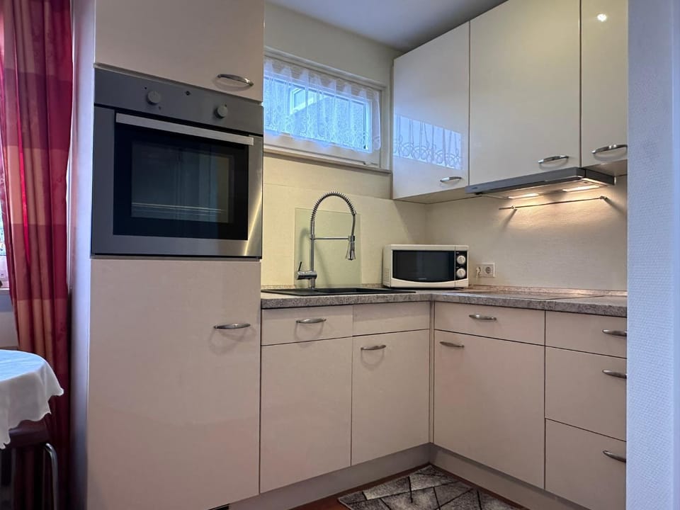 Kitchen or kitchenette, dishwasher, minibar, stove
