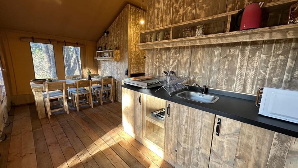 Tente Lodge au Domaine de l'Aven Luxury tent in Occitanie