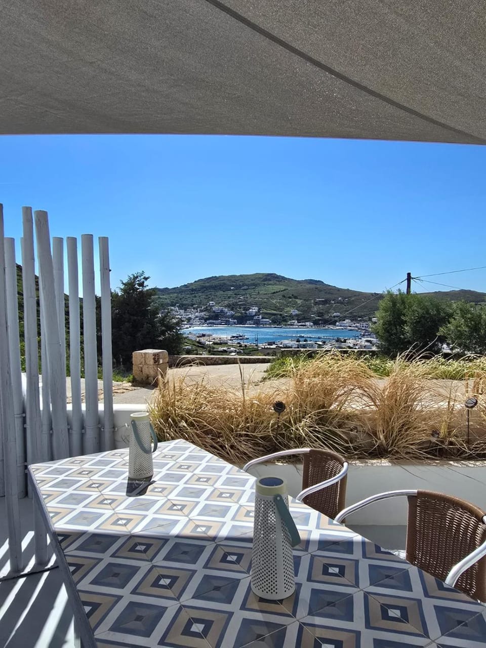 Patio, Natural landscape, Sea view