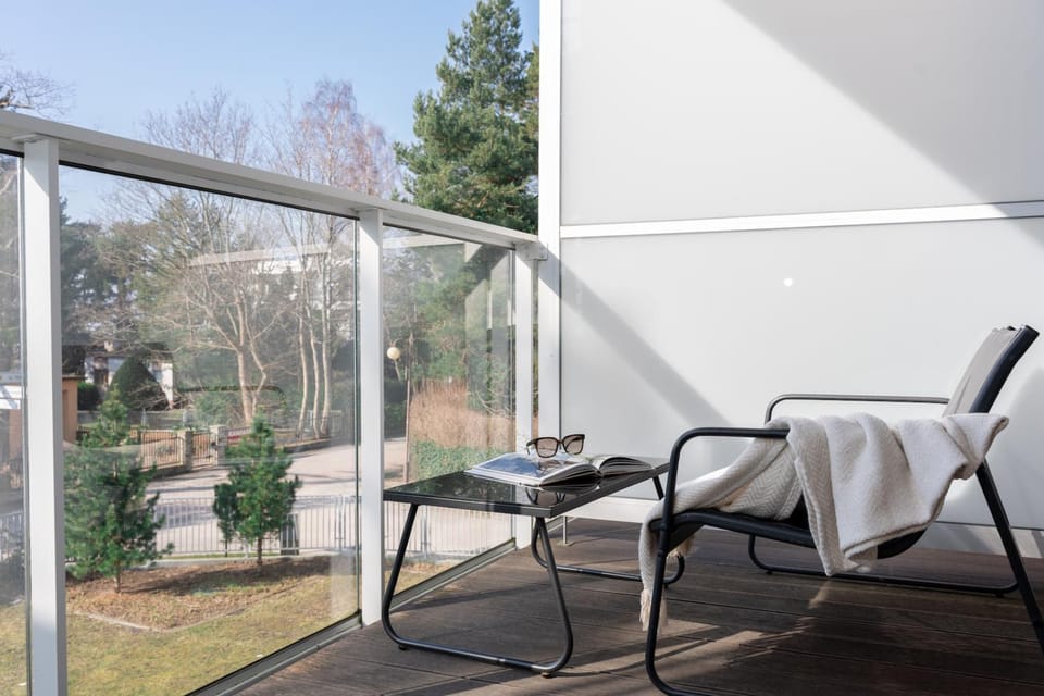 Spring, Day, View (from property/room), Balcony/Terrace, Garden view