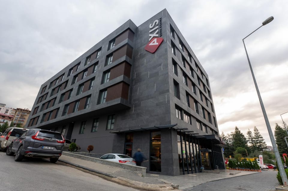 Property building, Day, Parking