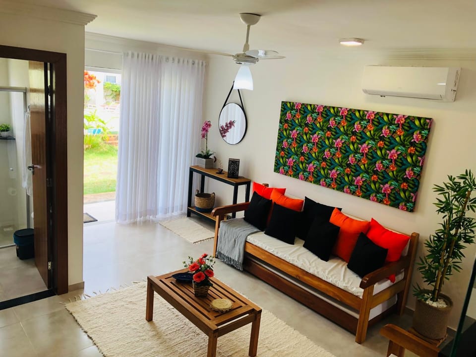 Living room, Seating area, fireplace, air conditioner