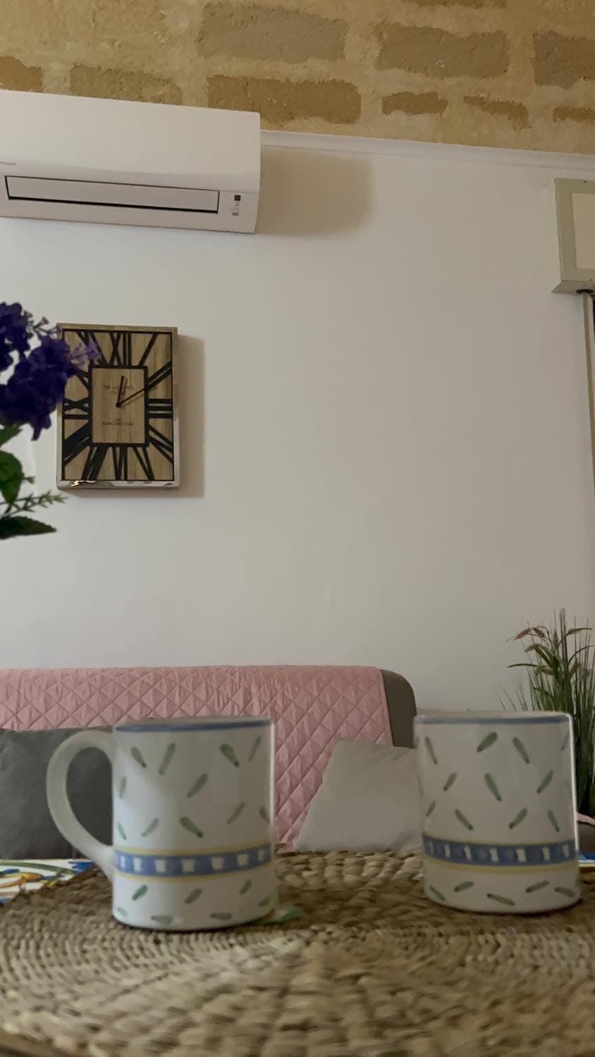 Living room, air conditioner