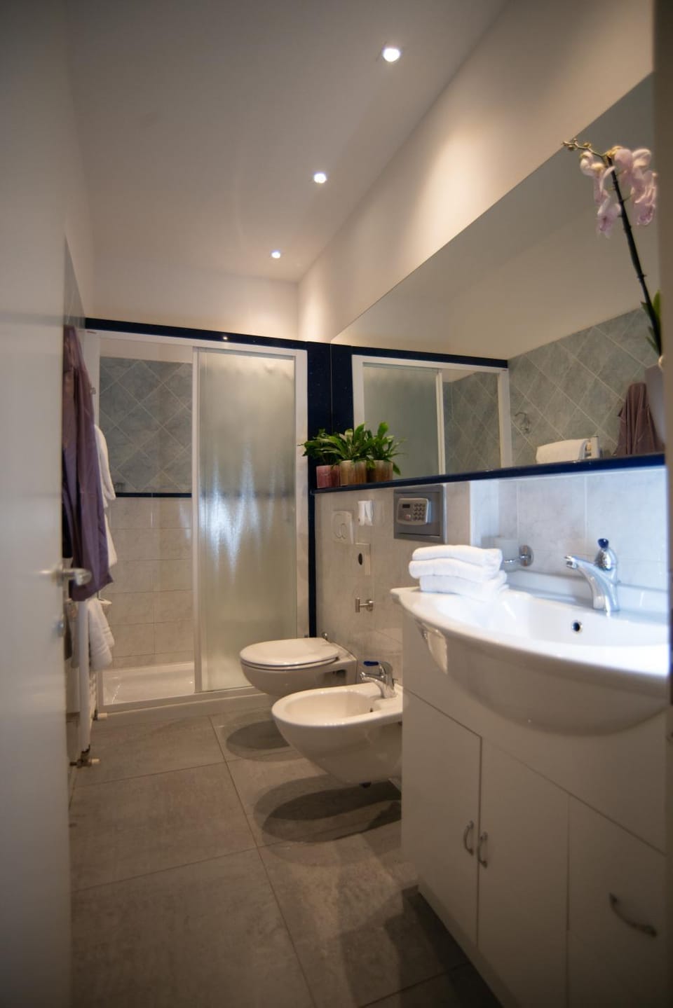 Shower, Toilet, Bathroom, bidet, towels