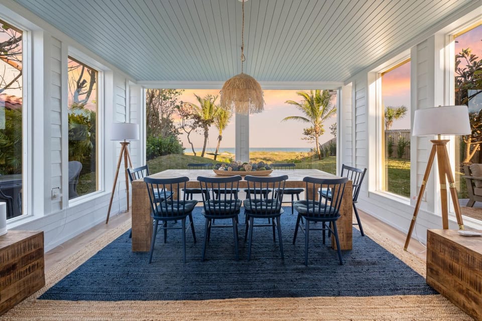Luxury Oceanfront Vacation Home in Cocoa Beach 5 Bedrooms, Game Room & Direct Beach Access House in Cocoa Beach