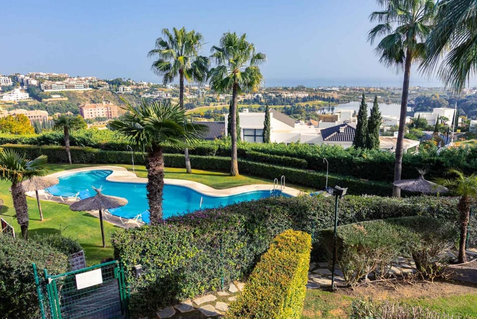 Spring, Natural landscape, Garden, Garden view, Pool view, Sea view, Swimming pool