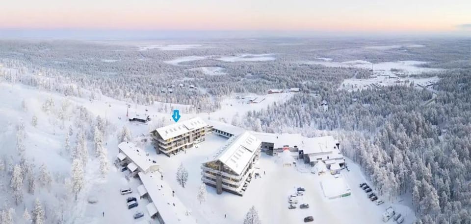 Property building, Day, Natural landscape, Bird's eye view, Winter