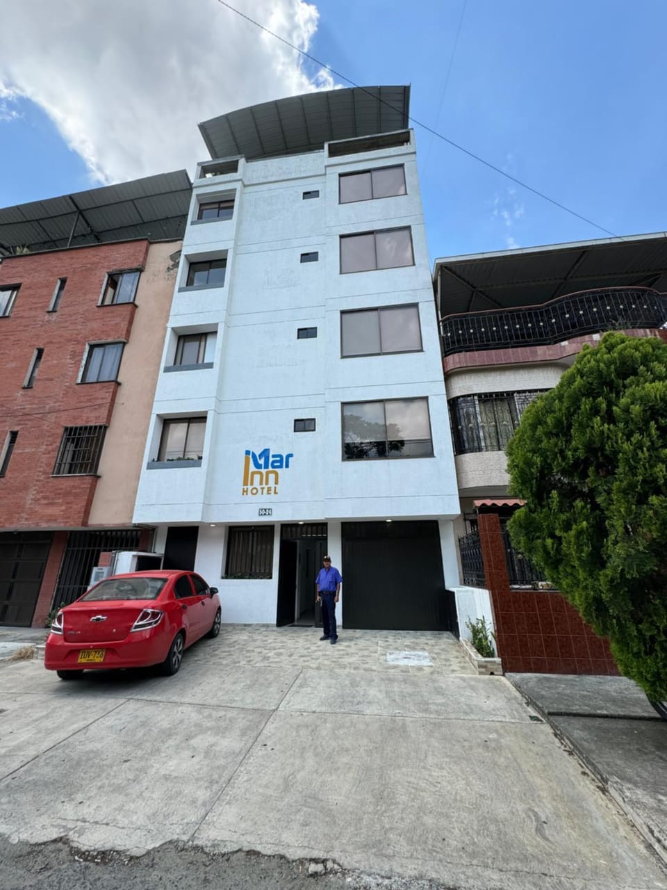 Property building, Day, Parking