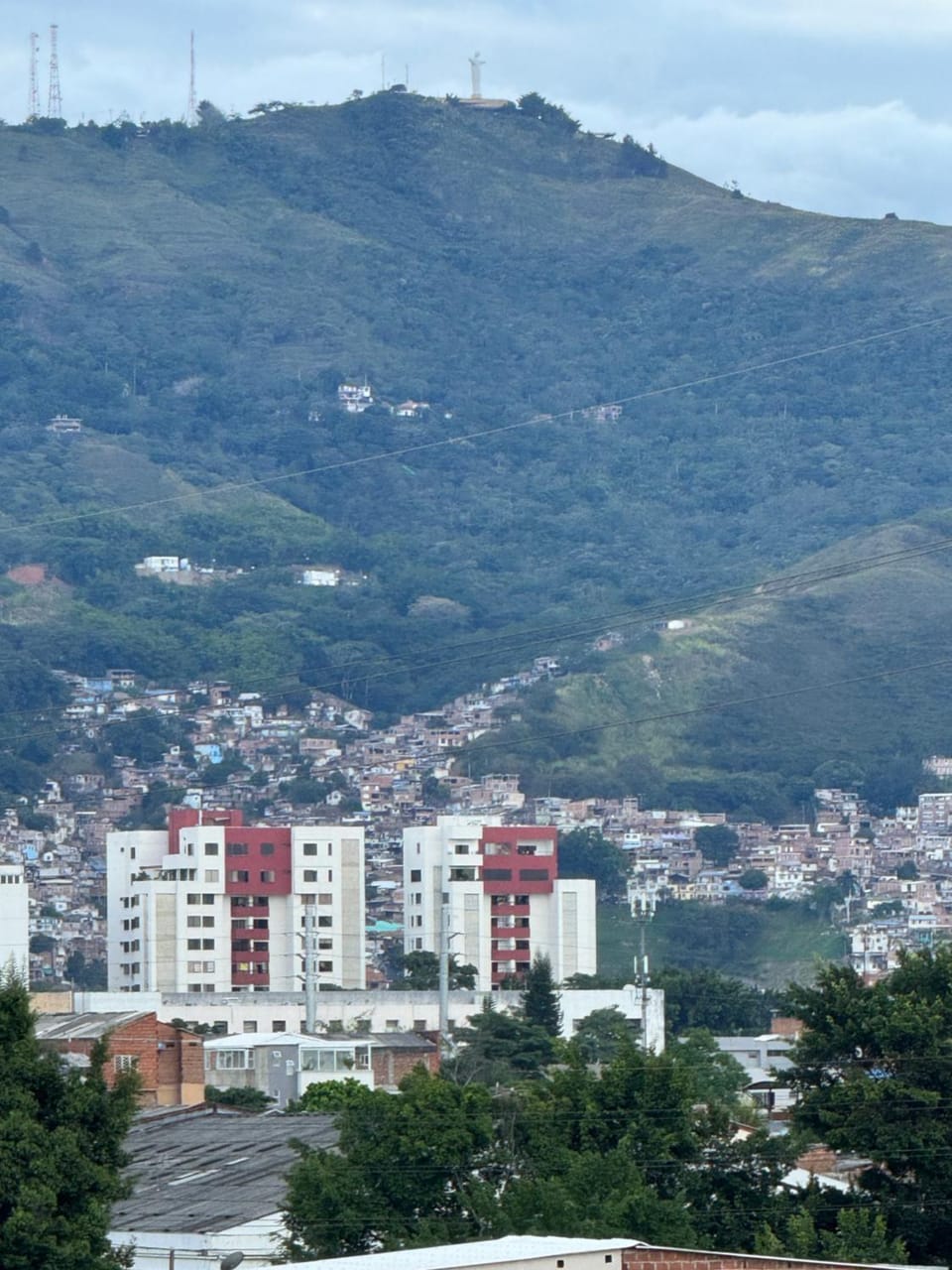 Day, Natural landscape, City view, Mountain view