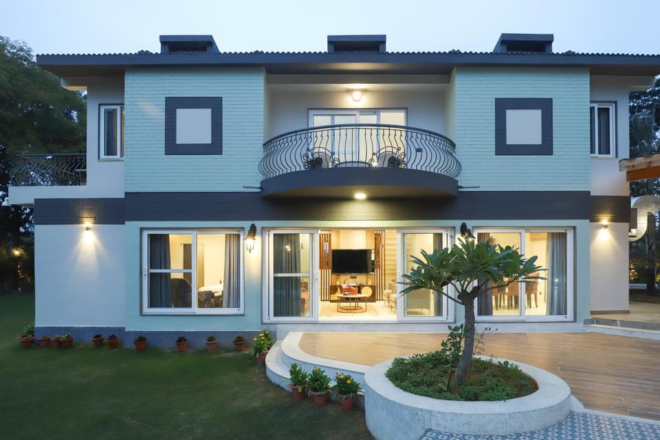Property building, Patio, Day, Night, Garden, Garden view