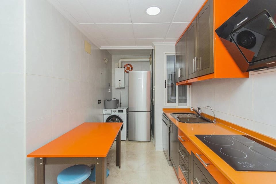 Kitchen or kitchenette, dishwasher, minibar, pet friendly, stove, washing machine