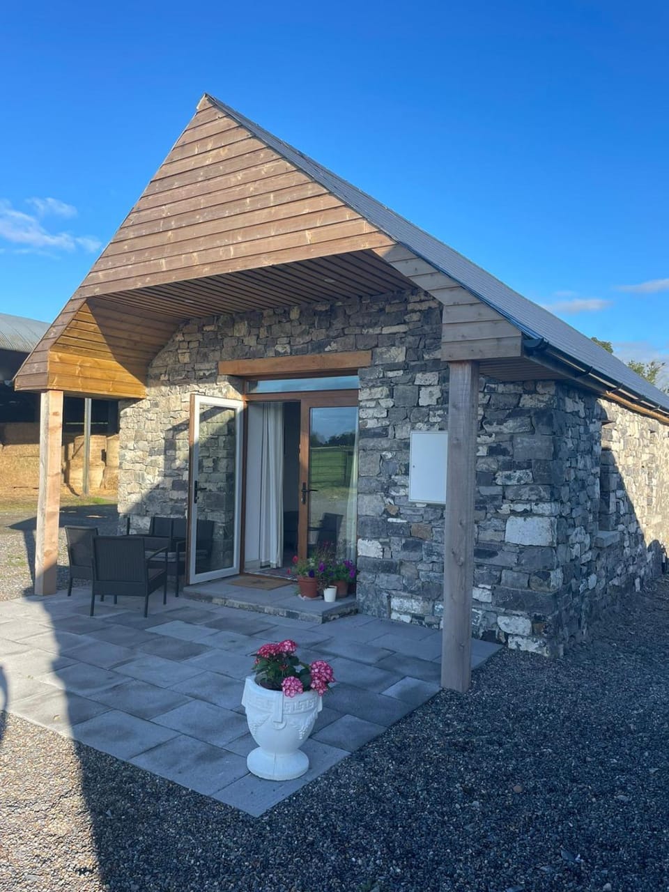 Property building, Patio