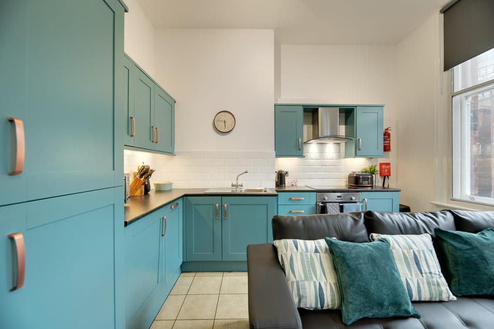 Kitchen or kitchenette, Living room