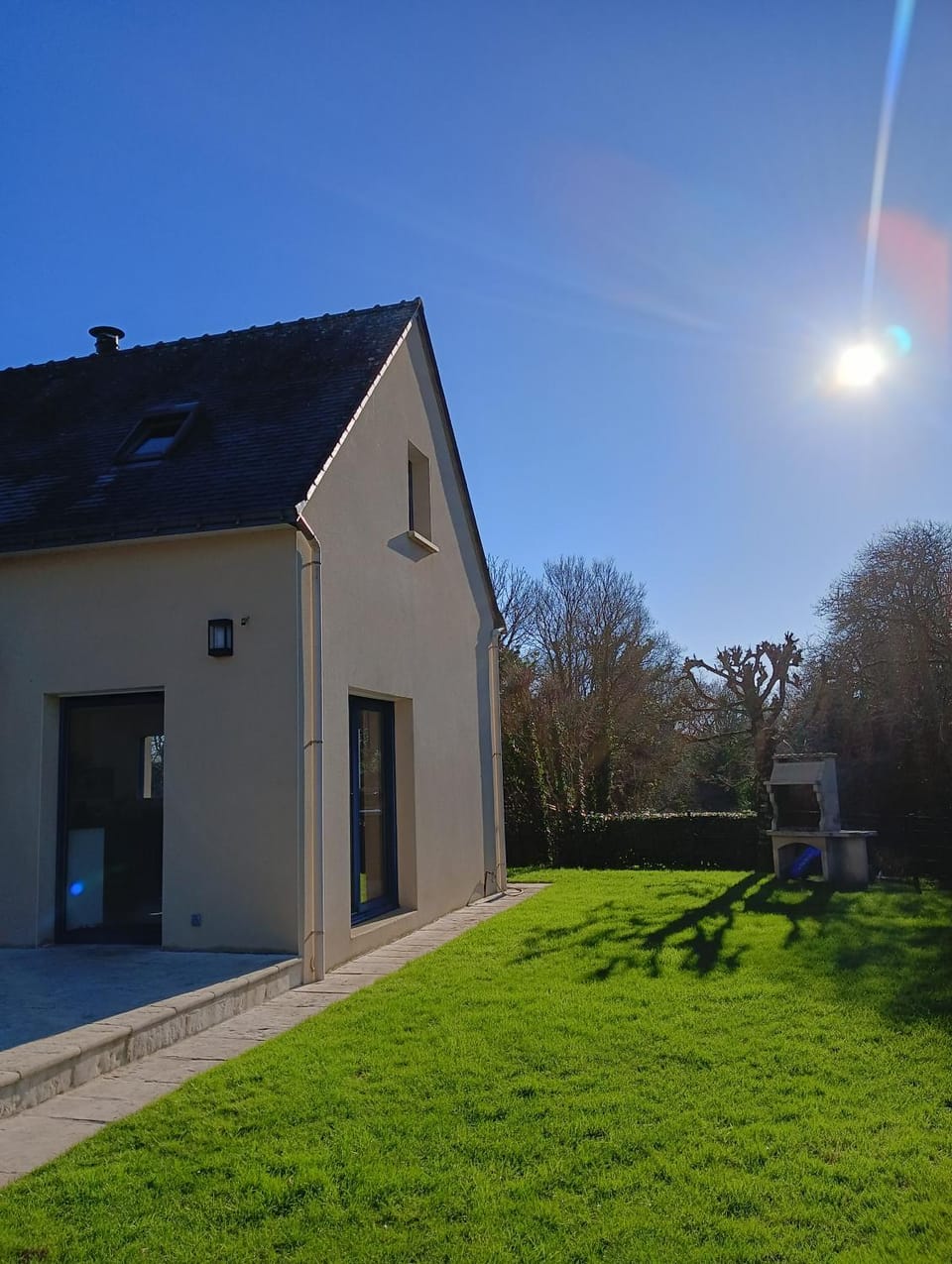Property building, Natural landscape, Garden, Garden view