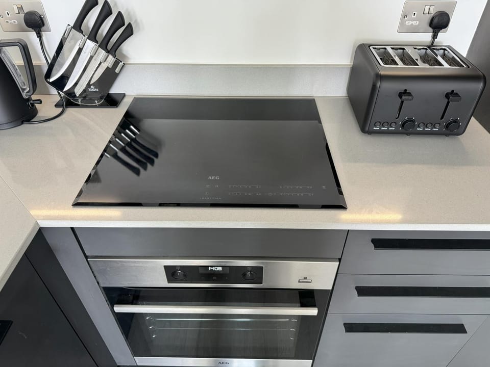 oven, stove, toaster
