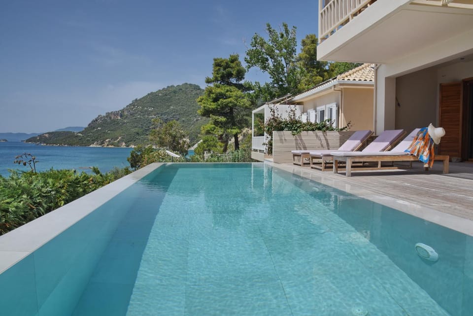 Pool view, Swimming pool, Swimming pool, sunbed