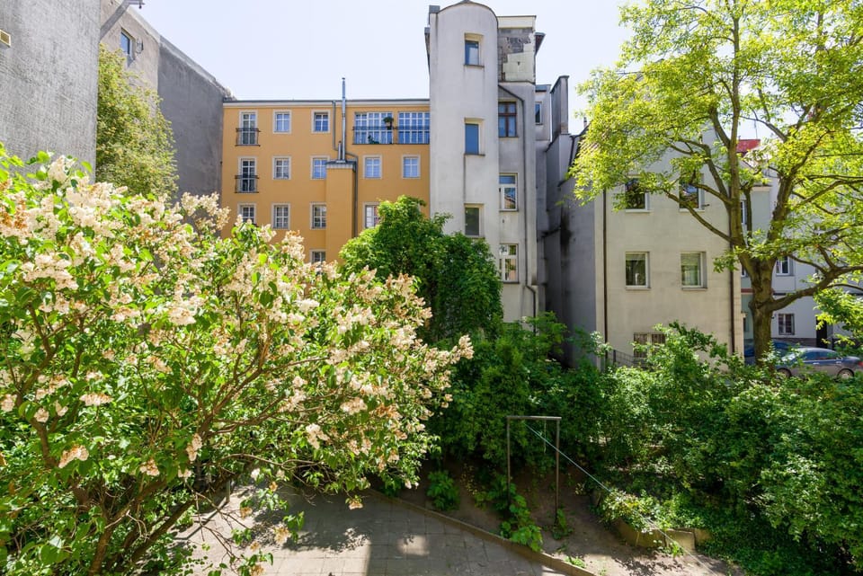 Property building, Spring, Off site, Day