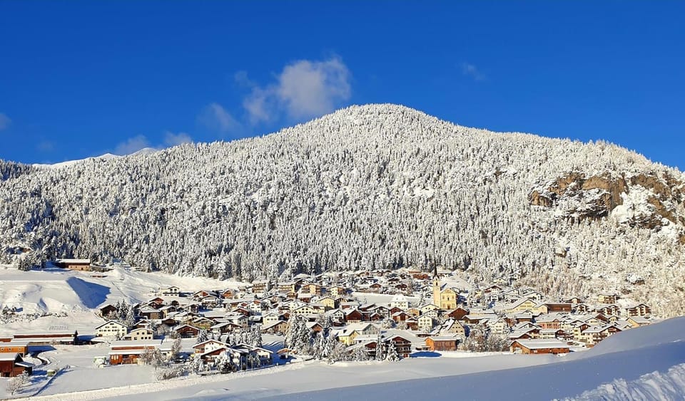 Natural landscape, Winter, Mountain view