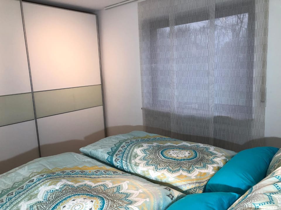 Bed, Bedroom, wardrobe
