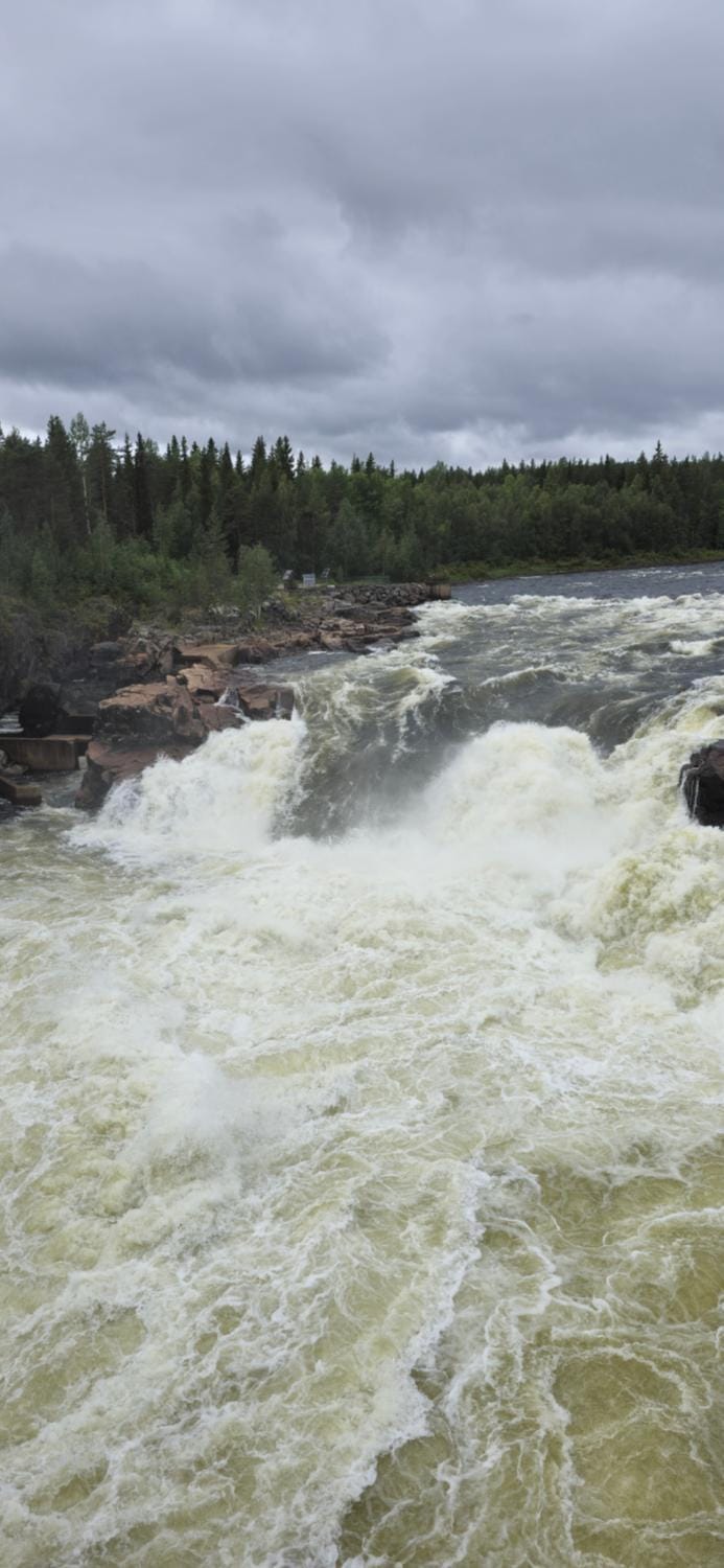 Överkalix Kalixalven Lodge Jockfall House in Norrbotten County, Sweden