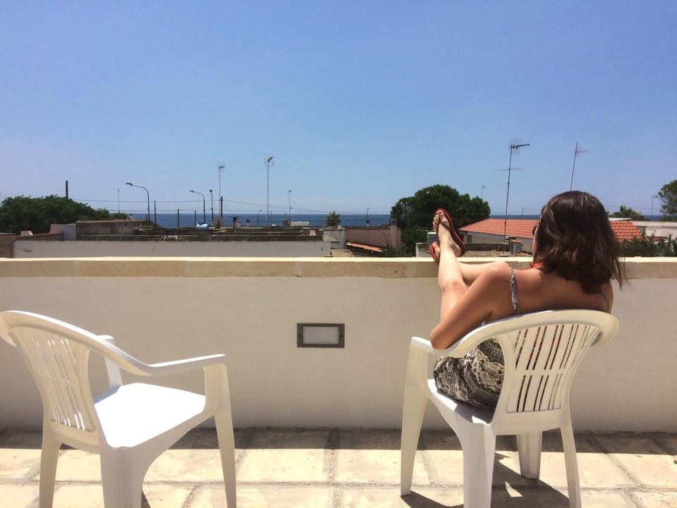 Bird's eye view, Balcony/Terrace, Sea view