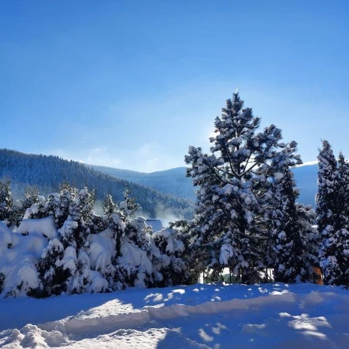 Day, Natural landscape, Winter, Mountain view