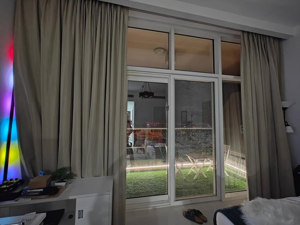 Balcony/Terrace, Seating area, Garden view
