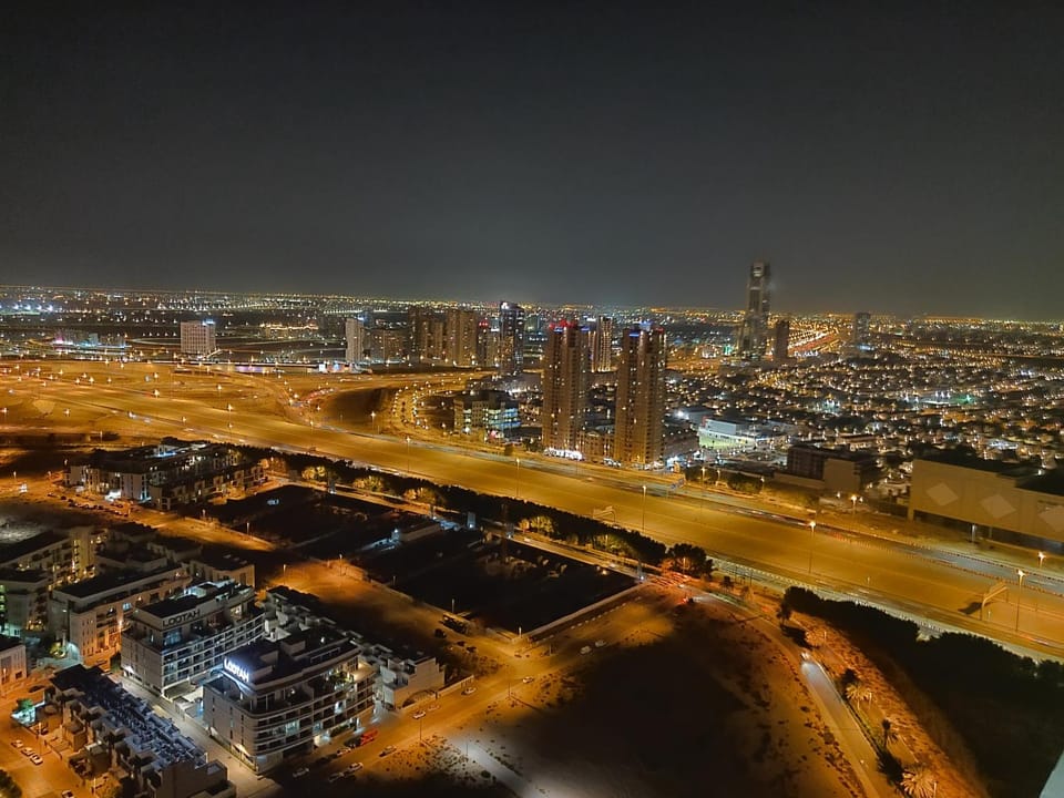 Night, Bird's eye view, City view