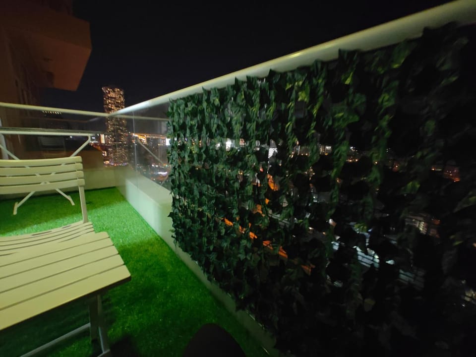 Night, Balcony/Terrace, Seating area
