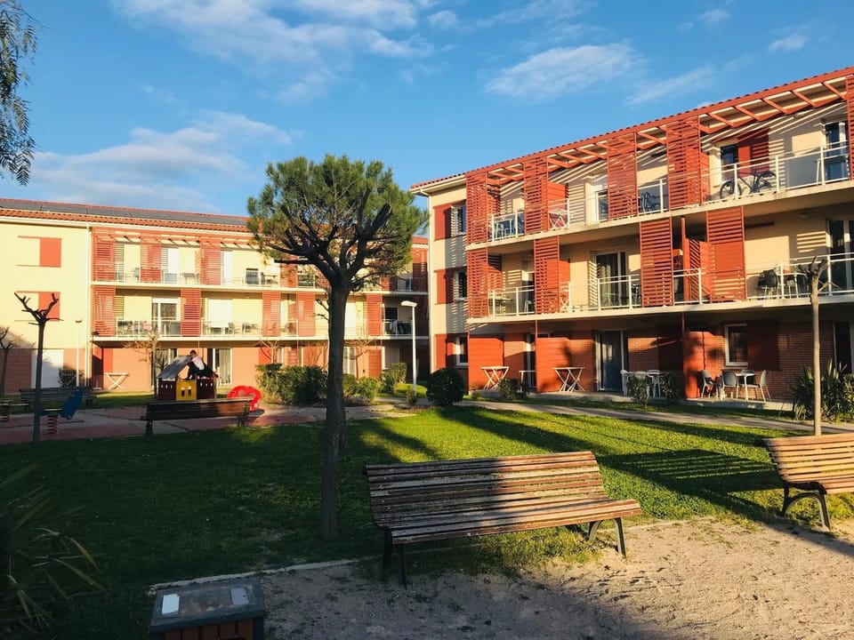 Appartement 2P à Argelès-sur-Mer: Clim, Terrasse, Piscine, Parking, Proche plages et commerces Apartment in Argeles-sur-Mer