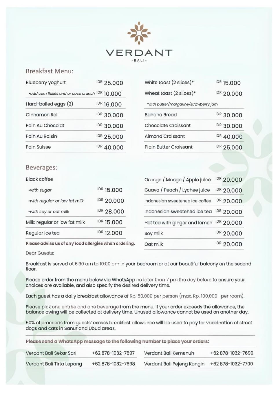 Breakfast, Breakfast, Continental breakfast, Continental breakfast, Asian breakfast, Asian breakfast, English/Irish breakfast, English/Irish breakfast, American breakfast, American breakfast