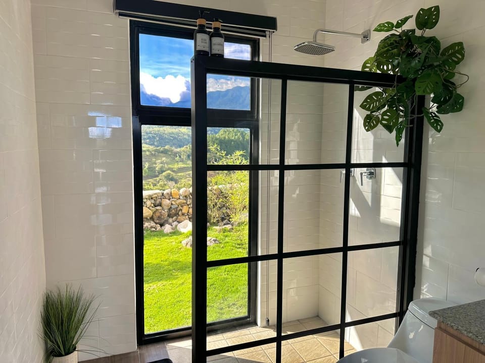 Bathroom, Garden view