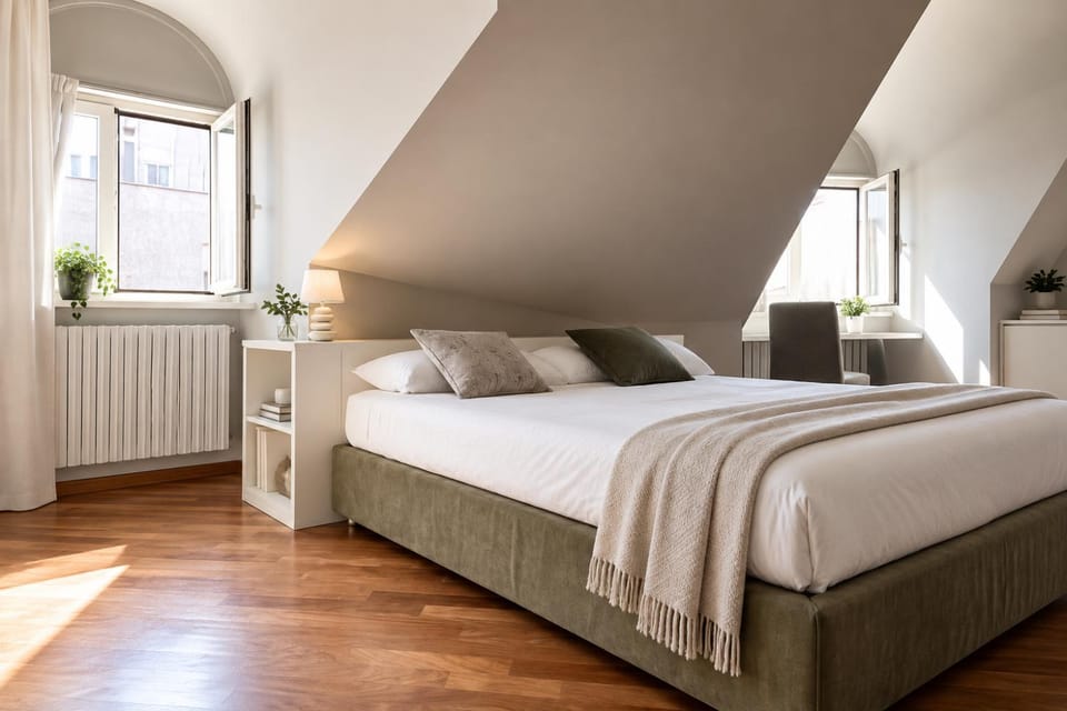 Bed, Bedroom