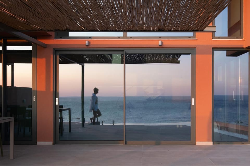 Casa Tarrha- Beachfront Villa with Heated Pool Villa in Crete