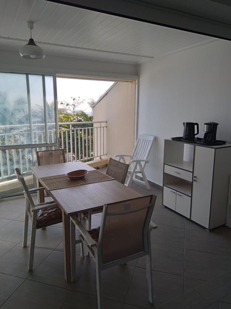 View (from property/room), Balcony/Terrace, Kitchen or kitchenette, Dining area